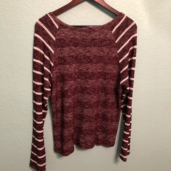 Maru Womens Sweater, Maroon - Picture 4 of 4